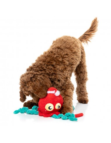 Weihnachts-Hundespielzeug Plüsch FuzzYard Jollyfish
