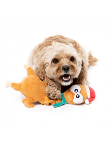 Weihnachts-Hundespielzeug aus Plüsch FuzzYard Monecka the Turkey