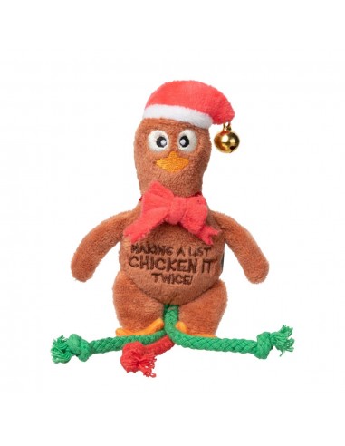 Weihnachts-Katzenspielzeug FuzzYard Chicken It Twice Chook