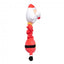 Weihnachts-Hundespielzeug aus Plüsch FuzzYard Saint Neckolas in Weihnachtsmann-Form