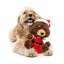 Weihnachts-Hundespielzeug aus Plüsch FuzzYard Santa Fuzz Bear