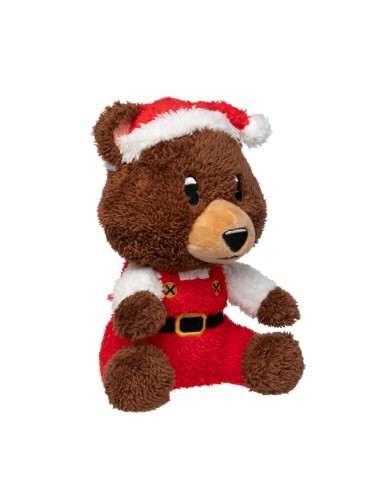 Weihnachts-Hundespielzeug aus Plüsch FuzzYard Santa Fuzz Bear
