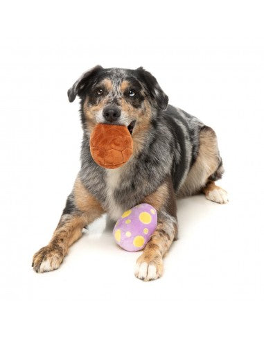 Plüsch-Ostereier für Hunde FuzzYard, 2er-Set