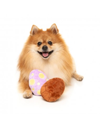 Plüsch-Ostereier für Hunde FuzzYard, 2er-Set