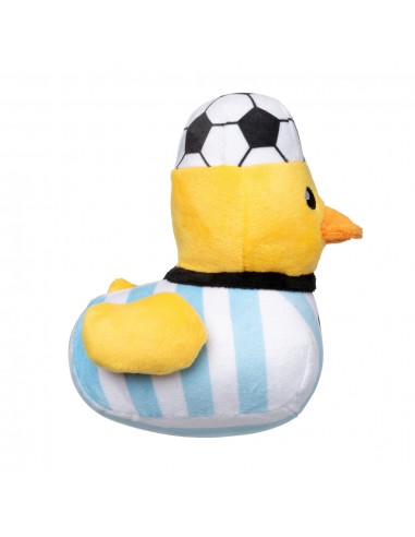 Plüschspielzeug für Hunde FuzzYard Fußball-Ente Argentinien Nr. 10 mit Quietscher