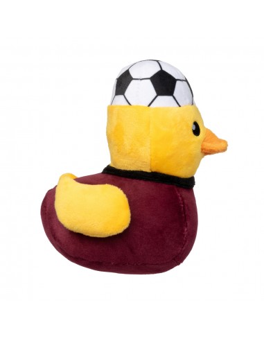 Plüschspielzeug für Hunde FuzzYard Fußball-Ente Belgien Nr. 7 mit Quietscher