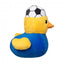 Plüschspielzeug für Hunde FuzzYard Fußball-Ente Italien Nr. 9 mit Quietscher