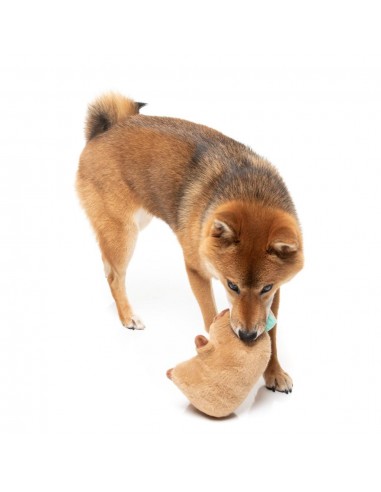 Kuscheltier für Hunde FuzzYard Happybaras Capy-Ccino mit Quietscher