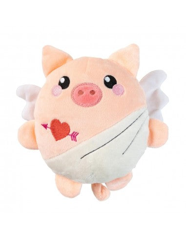 FuzzYard Love Cu-pig Plüschspielzeug für Hunde, Amor-Schweinchen