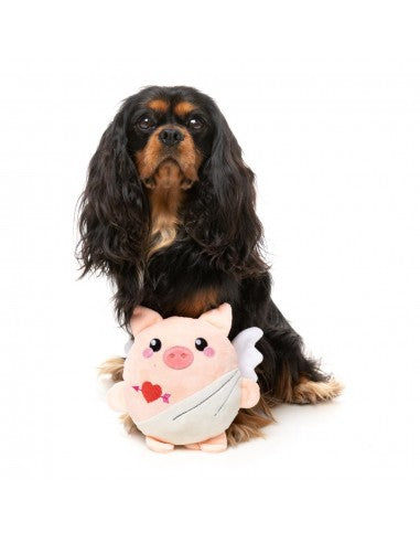 FuzzYard Love Cu-pig Plüschspielzeug für Hunde, Amor-Schweinchen