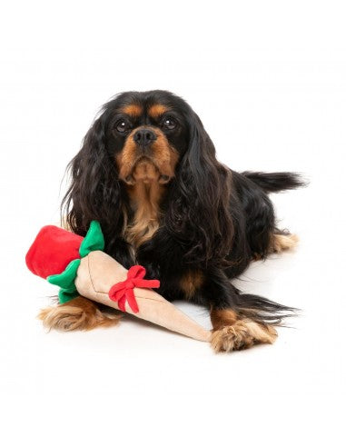 FuzzYard Love Wrapped Rose Plüschspielzeug für Hunde