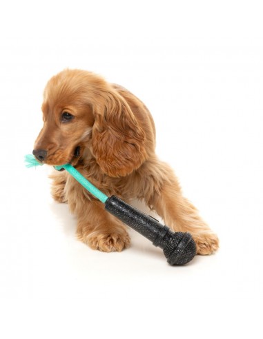 Hundespielzeug FuzzYard Mic Drop mit Seil und Quietscher