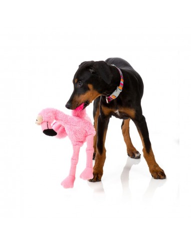 FuzzYard Kuscheltier Hund Nasties Flo mit Quietscher (Größe L)