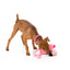 FuzzYard Kuscheltier Hund Nasties Flo mit Quietscher (Größe S)
