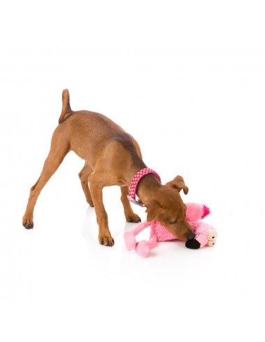 FuzzYard Kuscheltier Hund Nasties Flo mit Quietscher (Größe S)