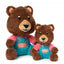 FuzzYard Kuscheltier Hund Nasties Fuzz Bear (Größe S)