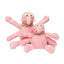 FuzzYard Kuscheltier Hund Nasties Scratchette rosa Floh (Größe L)