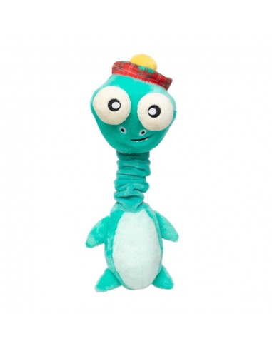 Kuscheltier für Hunde FuzzYard Neck Minnits Loch Neck Monster mit Stretchhals