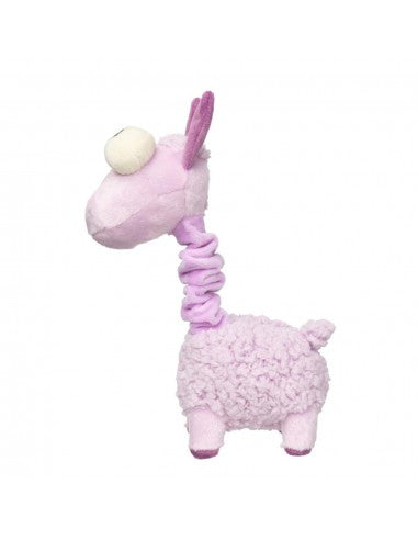 Kuscheltier für Hunde FuzzYard Neck Minnits Neckita Lama mit Stretchhals