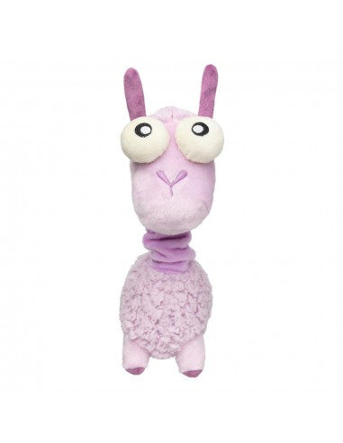 Kuscheltier für Hunde FuzzYard Neck Minnits Neckita Lama mit Stretchhals