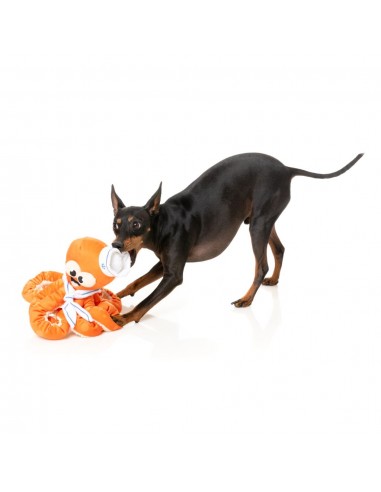 Plüsch-Hundespielzeug FuzzYard Octo-Pose Sailor Squiggles Krake mit Quietscher