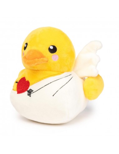 Plüsch-Hundespielzeug FuzzYard Cupid Duck Ente mit Quietscher