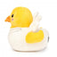 Plüsch-Hundespielzeug FuzzYard Cupid Duck Ente mit Quietscher