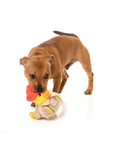Plüschspielzeug für Hunde FuzzYard Ente Firequacker mit Quietscher