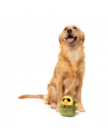 FuzzYard Kuscheltier Hund Gans mit Quietscher (Größe S)