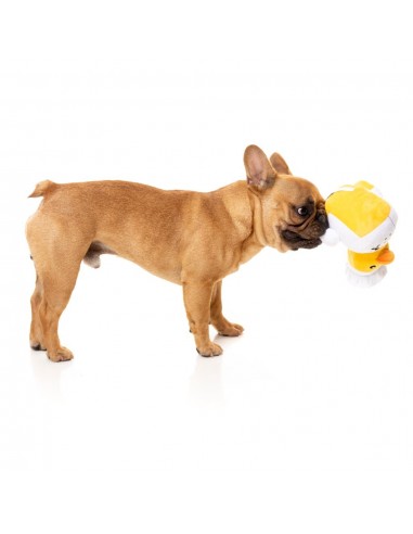 Plüschspielzeug für Hunde FuzzYard Ente Gordon Quacksay mit Quietscher