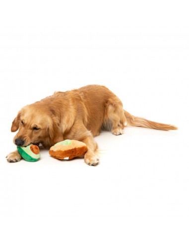 Plüschspielzeug für Hunde FuzzYard Avocado und Toast, 2er-Set