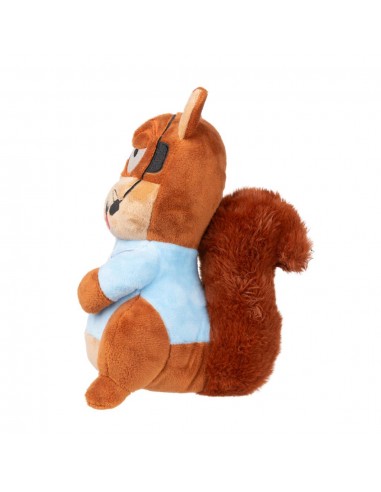 Kuscheltier Eichhörnchen für Hunde FuzzYard Telemarketer Tom mit Quietscher