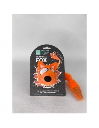 Plüsch-Hundespielzeug mit Quietscher FuzzYard The Yeetz Farewell Fox