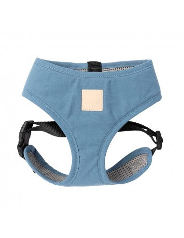 FuzzYard Life Hundegeschirr aus Baumwolle, French Blue (Größe M)
