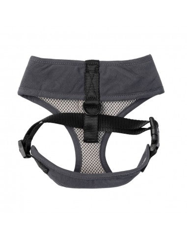 FuzzYard Life Hundegeschirr aus Baumwolle, Slate Grey (Größe M)