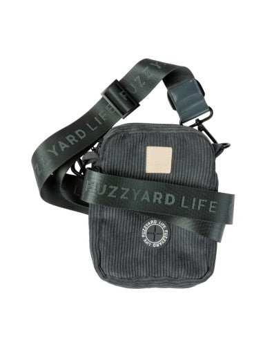 Gassitasche aus Cord FuzzYard Life Slate Grey
