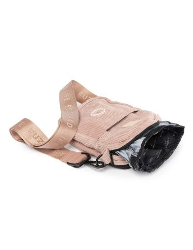 Gassitasche aus Cord FuzzYard Life Soft Blush