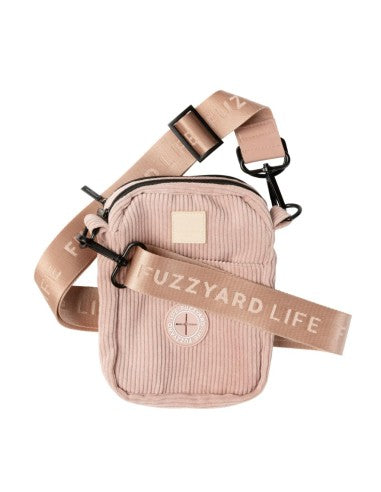 Gassitasche aus Cord FuzzYard Life Soft Blush