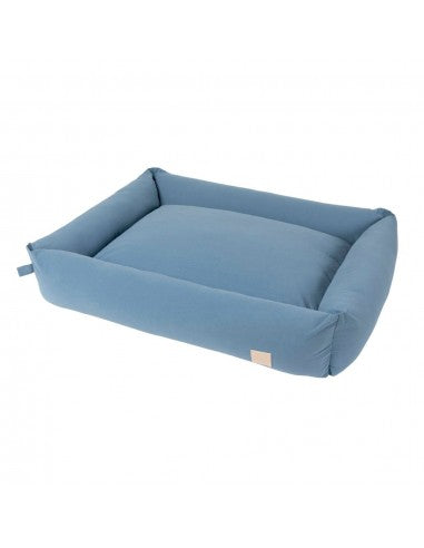 FuzzYard Life French Blue Hundebett aus Baumwolle (Größe L)