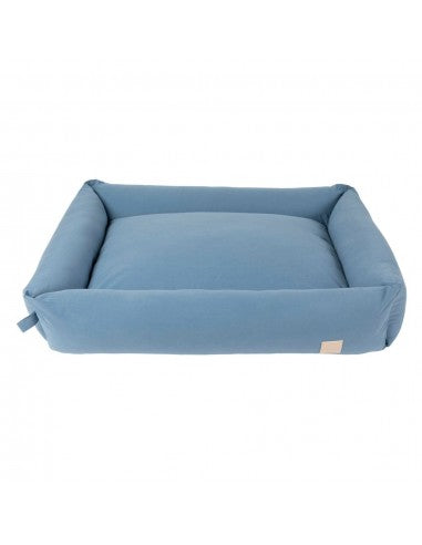 FuzzYard Life French Blue Hundebett aus Baumwolle (Größe L)