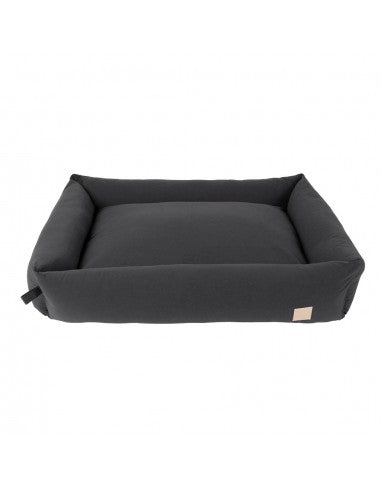 FuzzYard Life Slate Grey Hundebett aus Baumwolle (Größe L)