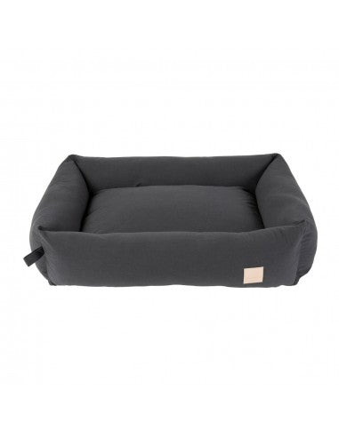 FuzzYard Life Slate Grey Hundebett aus Baumwolle (Größe M)