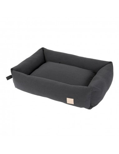 FuzzYard Life Slate Grey Hundebett aus Baumwolle (Größe M)