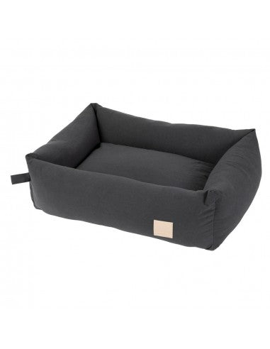 FuzzYard Life Slate Grey Hundebett aus Baumwolle (Größe S)