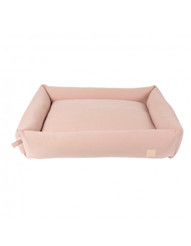FuzzYard Life Soft Blush Hundebett aus Baumwolle (Größe L)