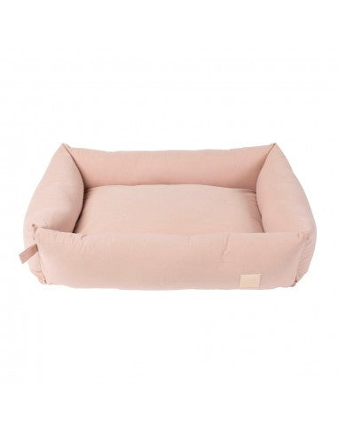 FuzzYard Life Soft Blush Hundebett aus Baumwolle (Größe M)