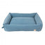 FuzzYard Life French Blue Hundebett aus Cord (Größe L)