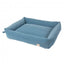 FuzzYard Life French Blue Hundebett aus Cord (Größe L)