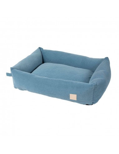 FuzzYard Life French Blue Hundebett aus Cord (Größe M)
