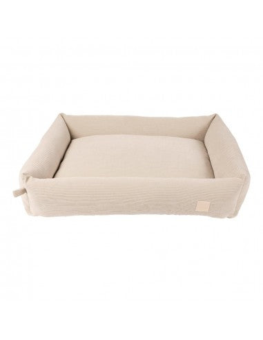 FuzzYard Life Sandstone Hundebett aus Cord (Größe L)